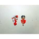 Betty Boop Pins Lot #38 Mae West & Cool Breeze Designs Two Pieces.